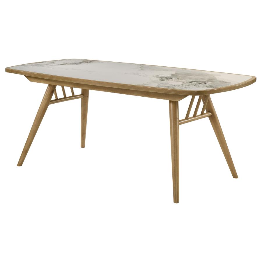 Croyden - 73" Rectangular Dining Table - Weathered Natural