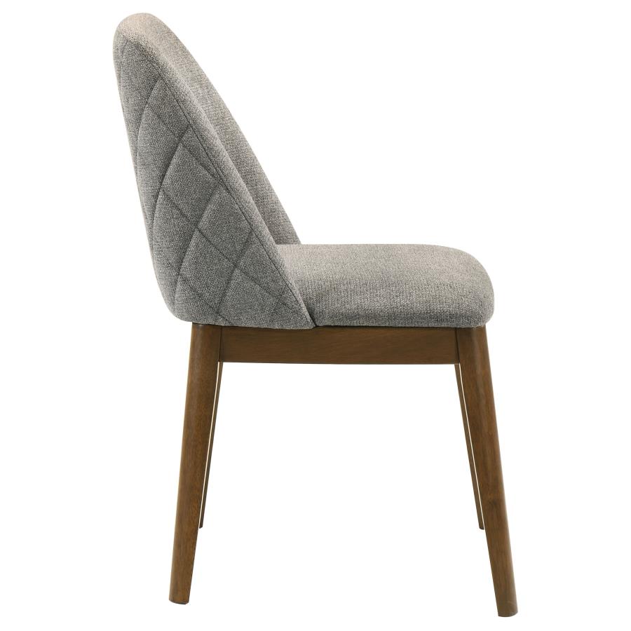 Franklin - Upholstered Dining Side Chair (Set of 2) - Gray