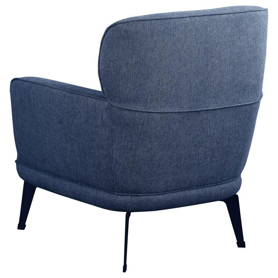 Andrea - Upholstered Crecent Arm Accent Chair by Coaster Fine Furniture | Bel Furniture