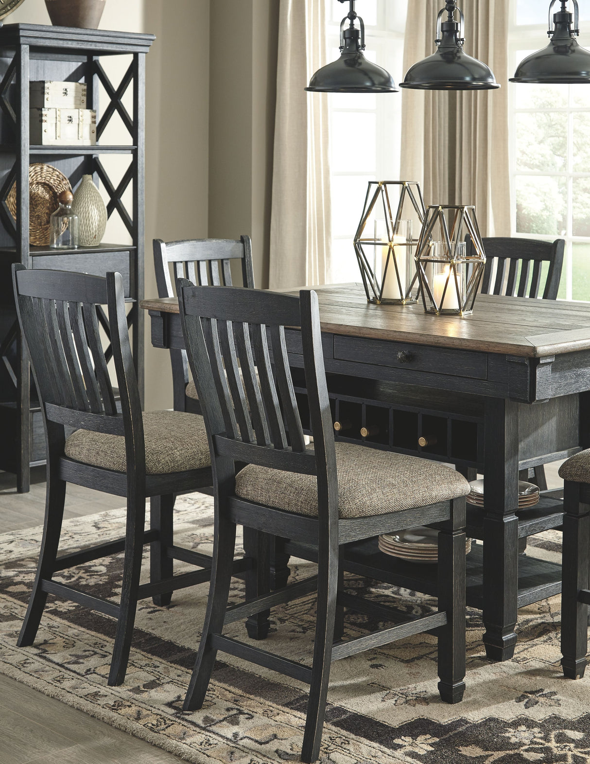 Tyler Creek - Counter Height Table Set by Signature Design by Ashley® | Bel Furniture