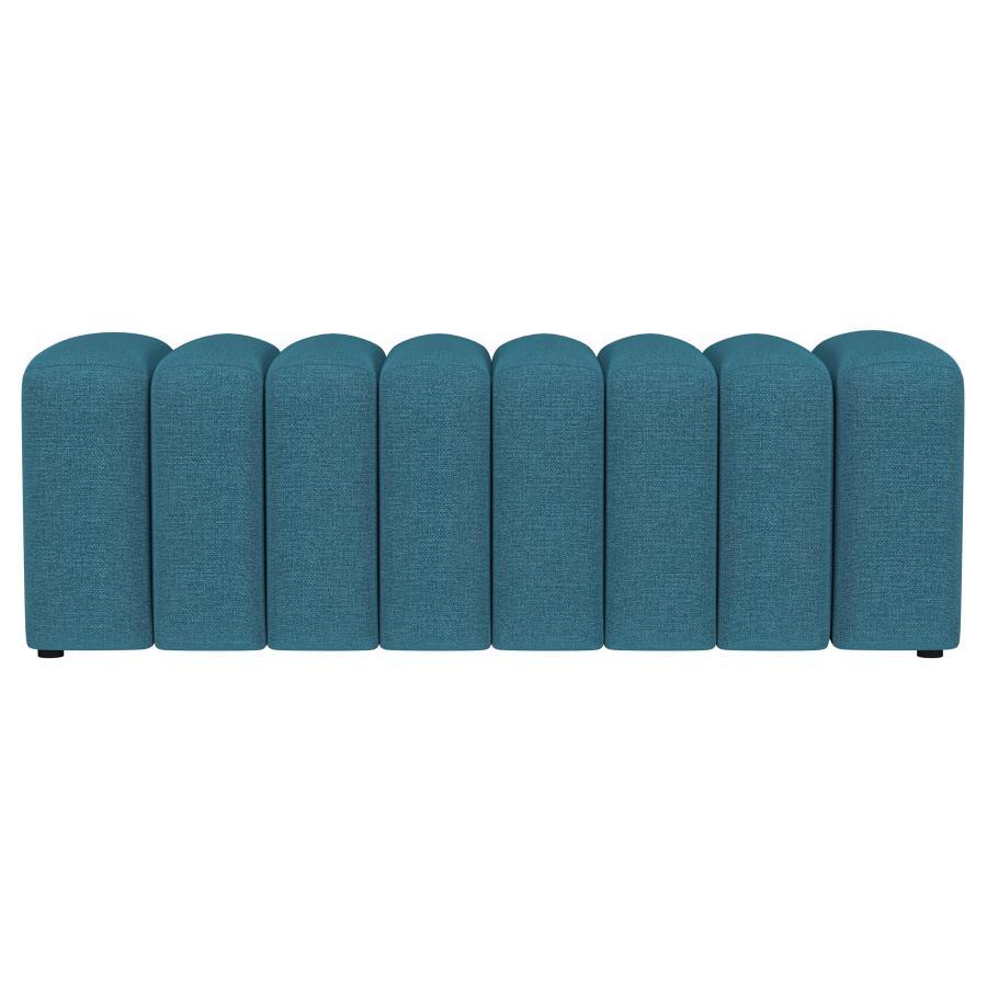 Summer - Fabric Upholstered Tufted Accent Bench by Coaster Fine Furniture | Bel Furniture