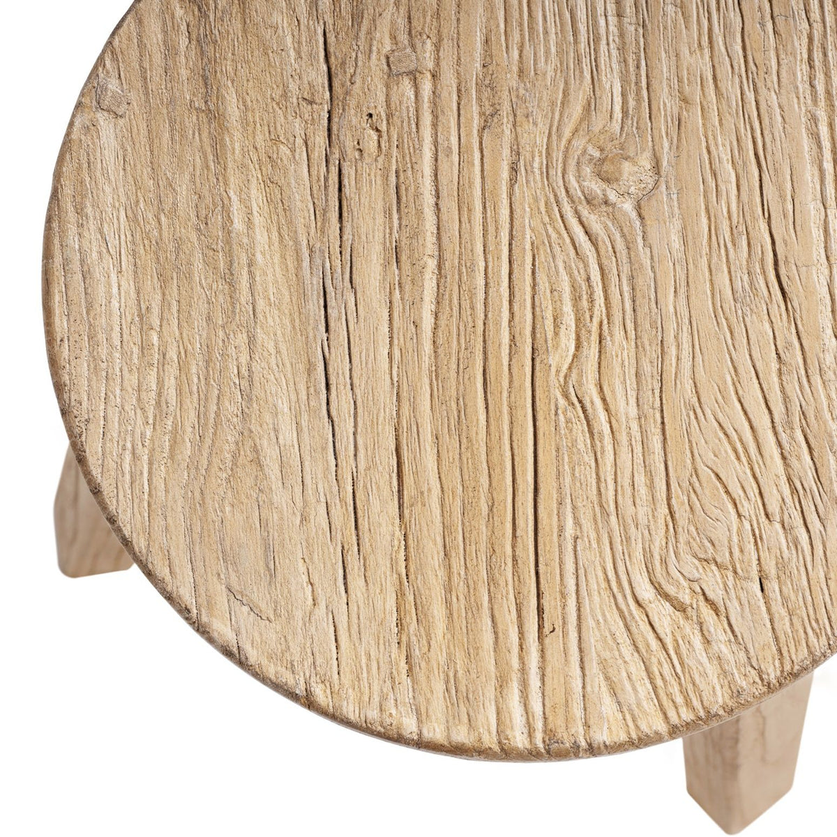 Linden - Round Stool - Light Brown