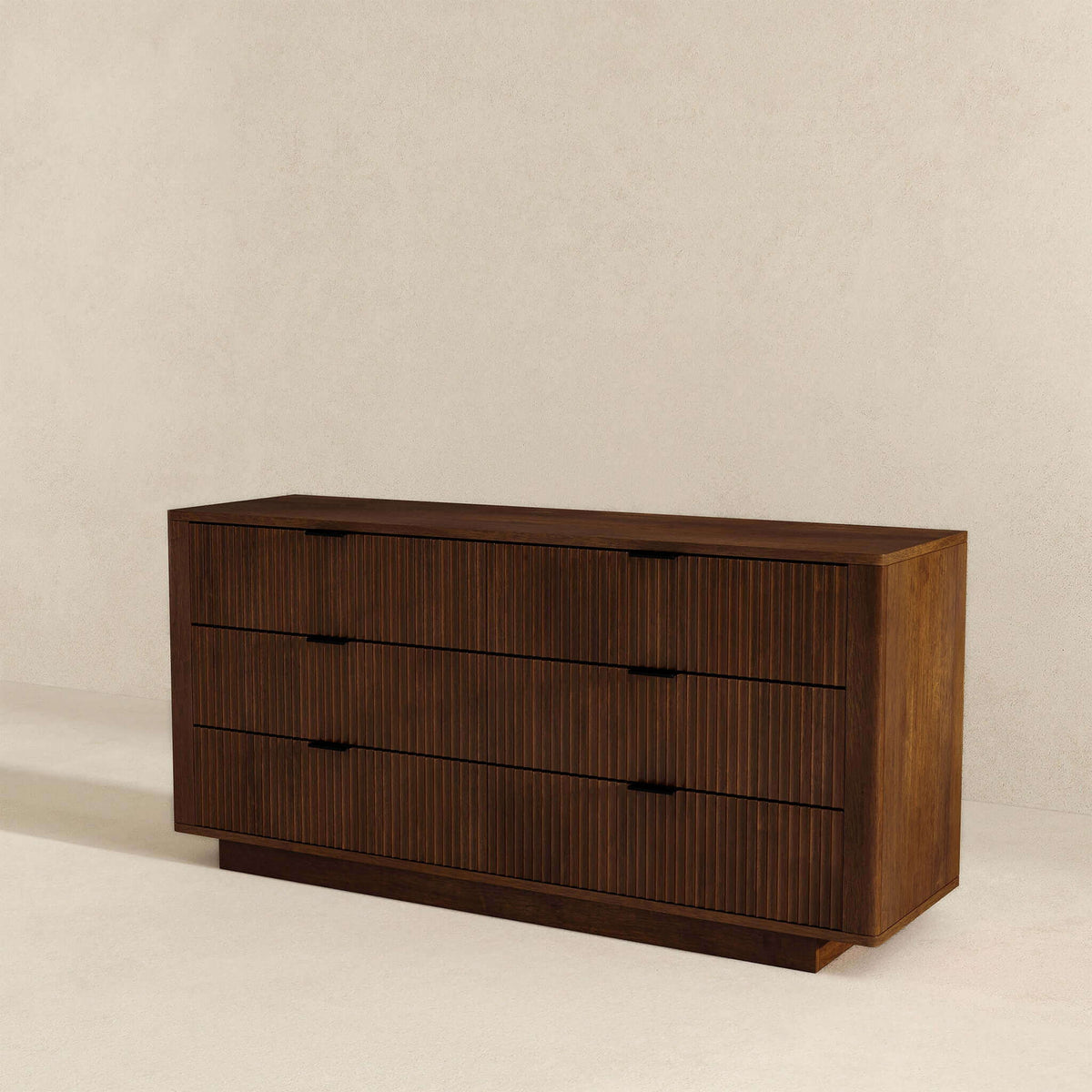Lola - Dresser With 6 Drawers - Dark Brown