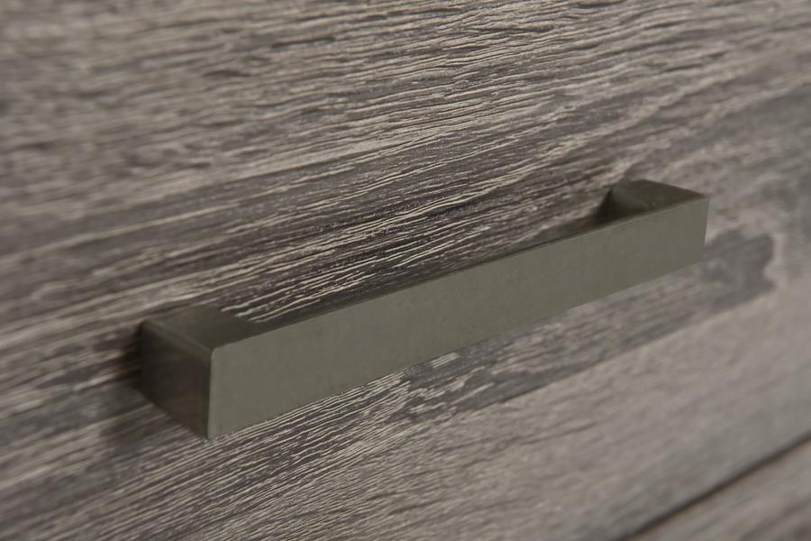 Wright - 2-Drawer Nightstand Bedside Table - Brown Oak by Coaster Fine Furniture | Bel Furniture