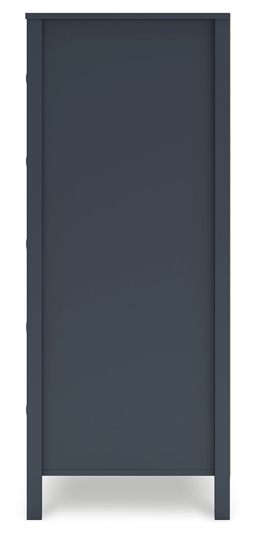 Simmenfort - Navy Blue - Five Drawer Chest by Signature Design by Ashley® | Bel Furniture