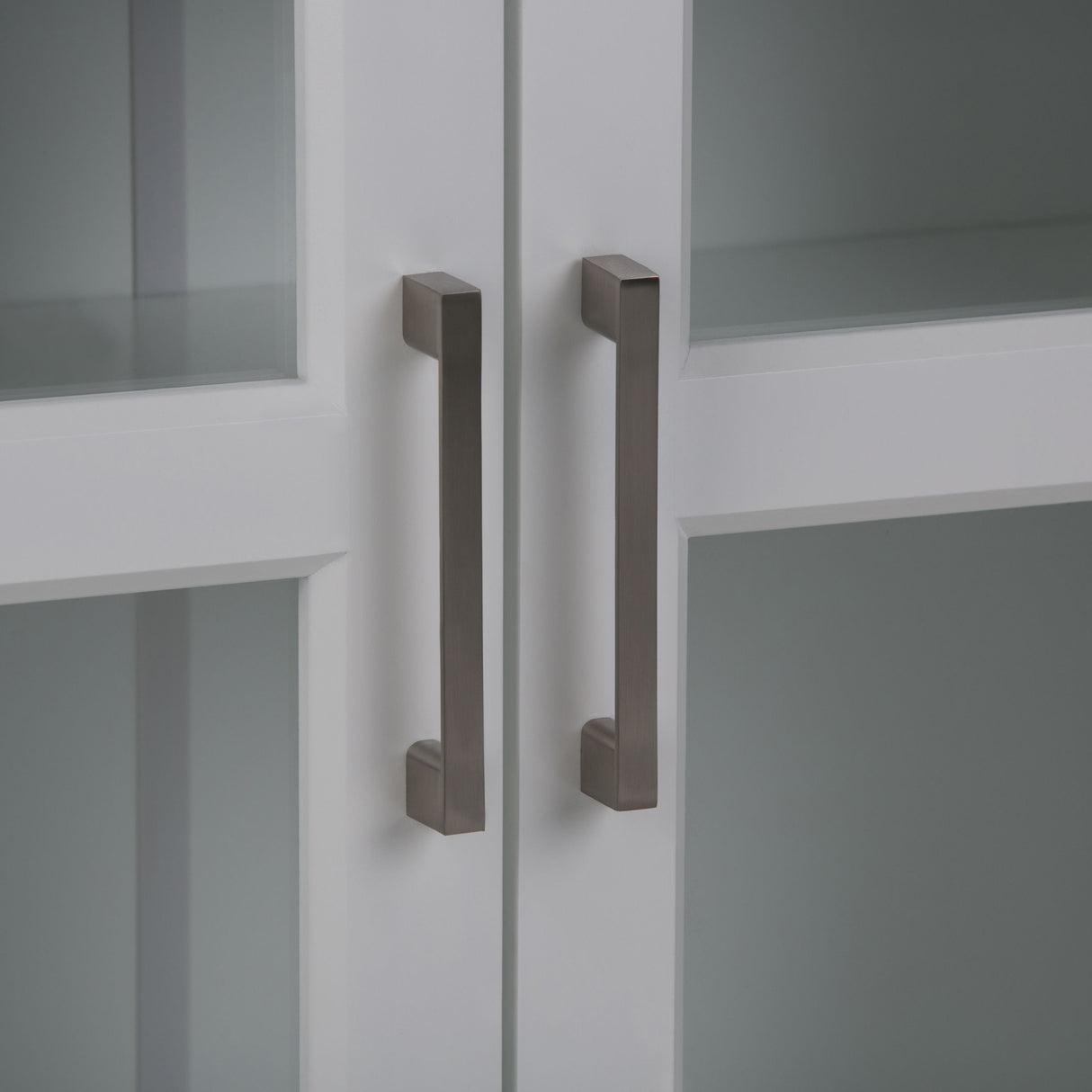 Avington - Two Door Wall Cabinet With Cubbies - Pure White by Simpli-Home | Bel Furniture