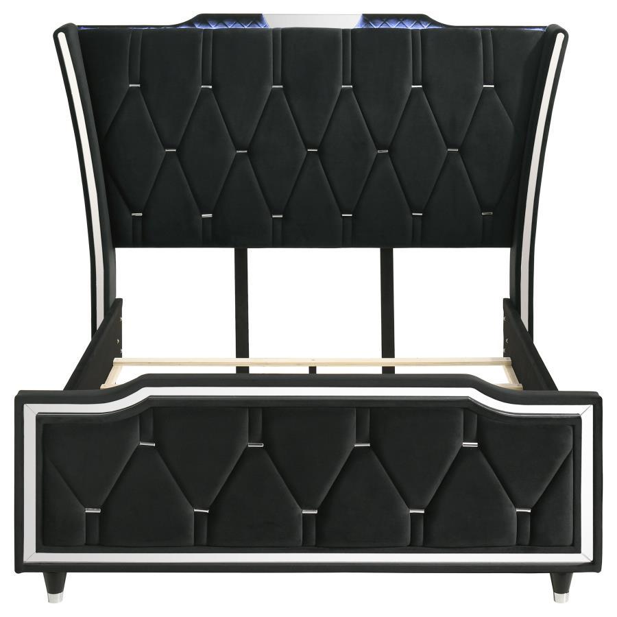 Lorient - LED Upholstered Bed