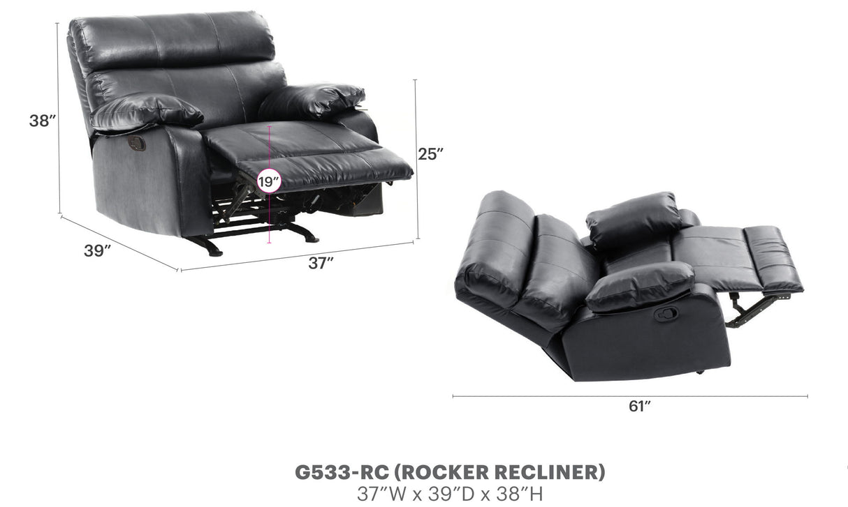 Modern Design Rocker Recliner