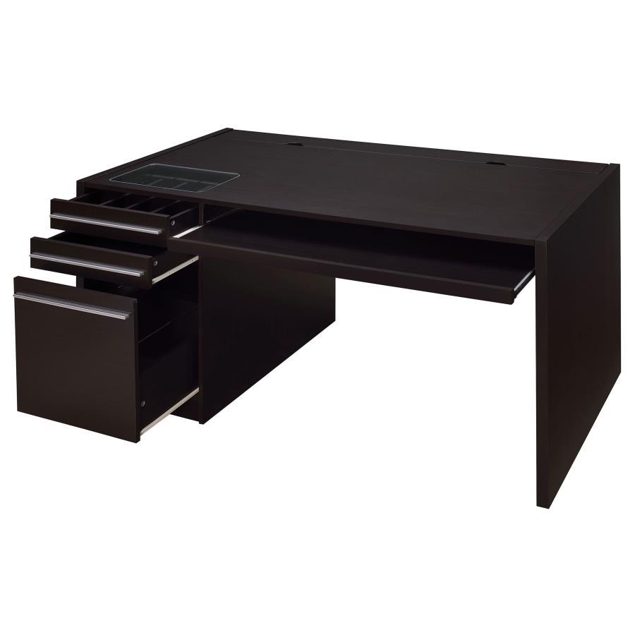 Halston - Office Computer Desk by CoasterEveryday | Bel Furniture