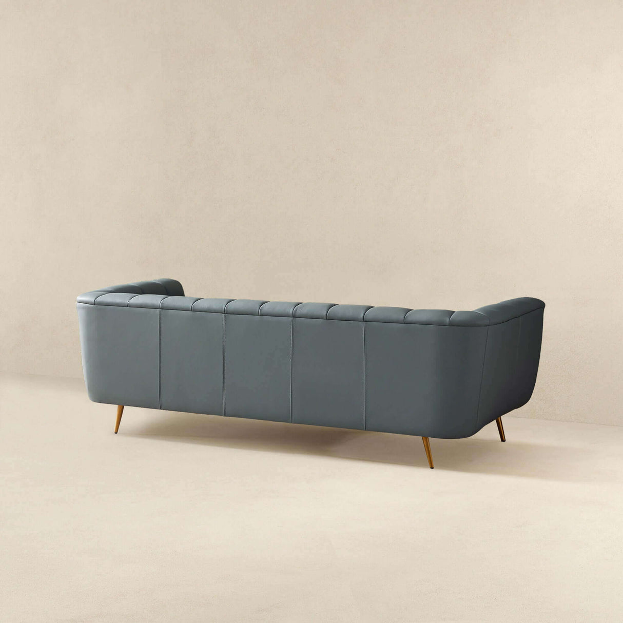 Lamattina - Modern Design Channel Tufted Sofa