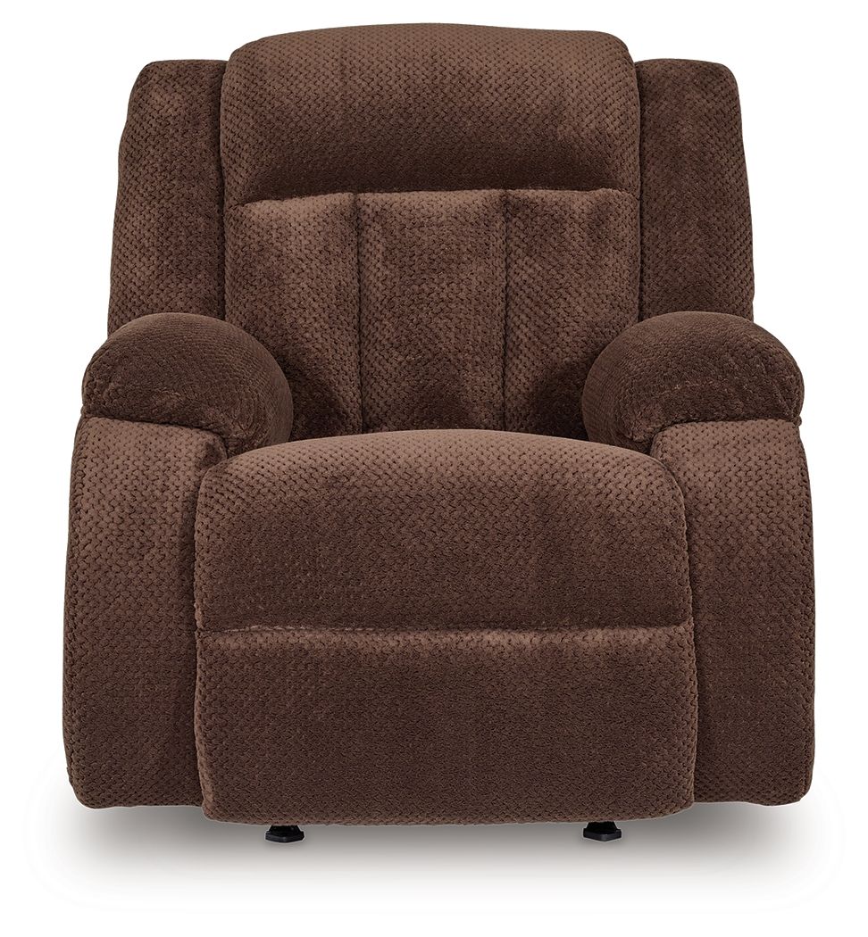 Free Wake - Chocolate - Power Rocker Recliner by Signature Design by Ashley® | Bel Furniture