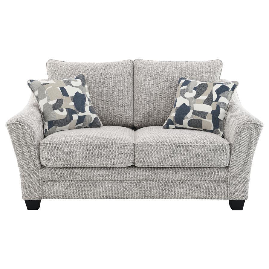 Tomkins - Boucle Upholstered Sofa Set by Coaster Fine Furniture | Bel Furniture