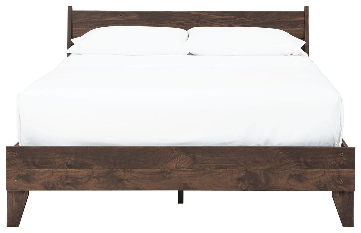 Calverson - Panel Platform Bed by Signature Design by Ashley® | Bel Furniture
