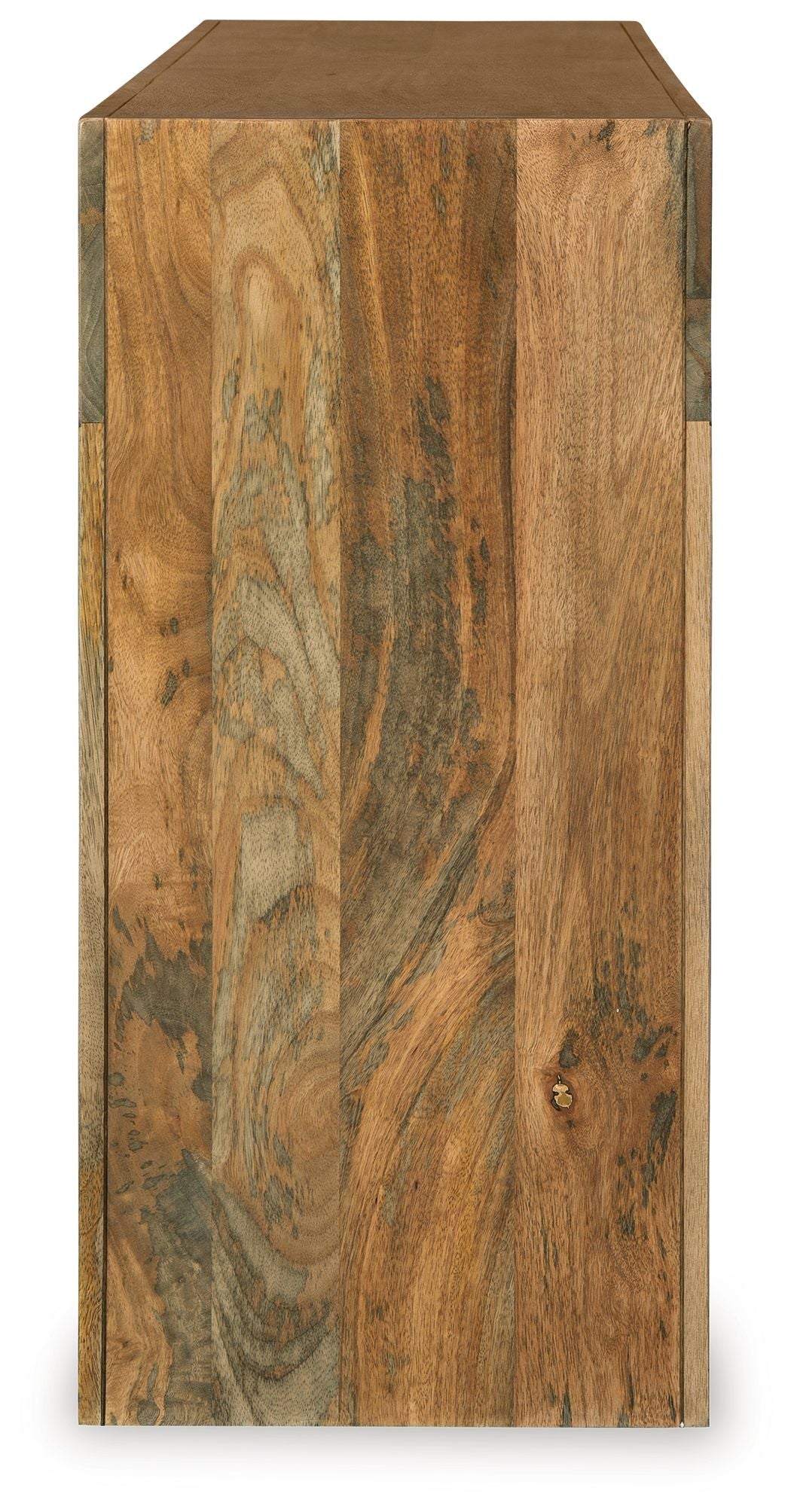 Luzmanacy - Natural Brown - Console Sofa Table by Signature Design by Ashley® | Bel Furniture