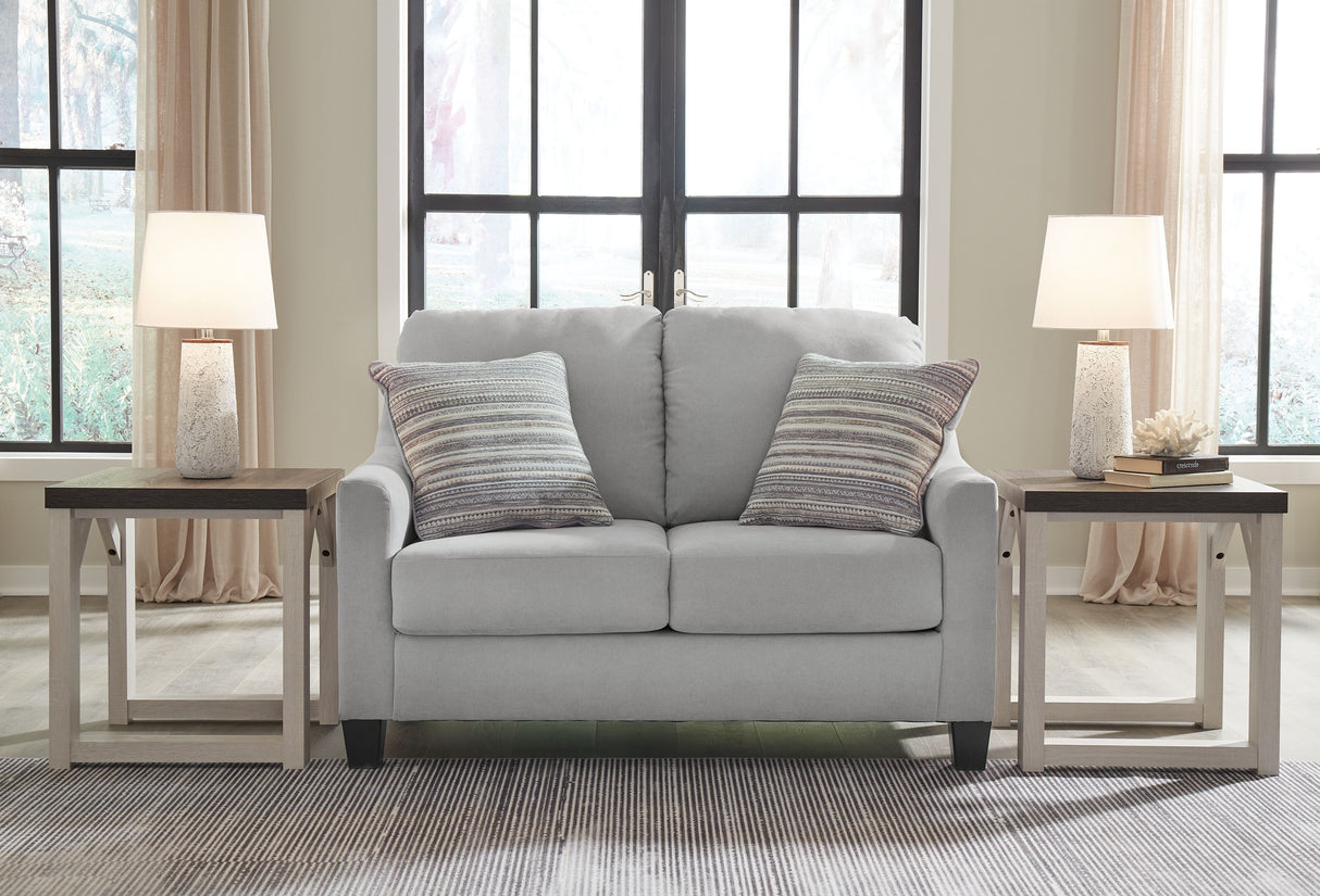 Adlai - Shadow - Loveseat by Signature Design by Ashley® | Bel Furniture
