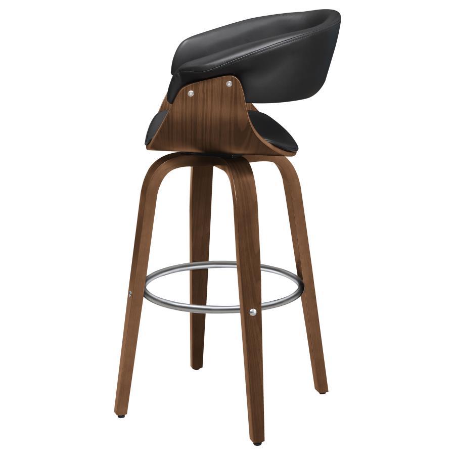 Zion - Upholstered Swivel Bar Stool by CoasterEssence | Bel Furniture