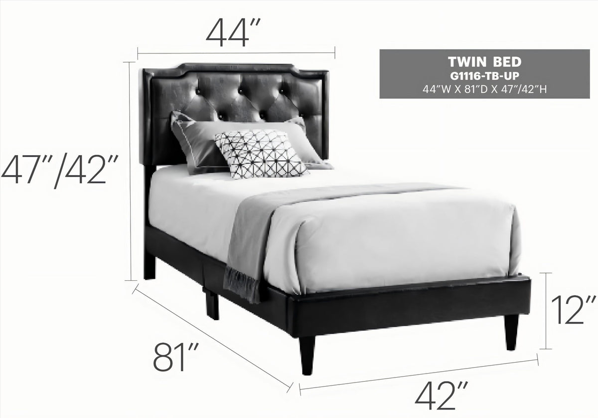 Button Tufted Bed Charming For Cozy Spaces