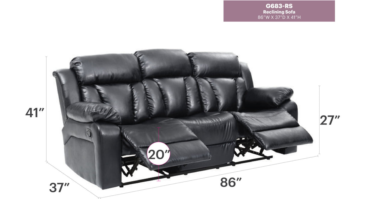 Reclining Sofa For Leisure Elegant