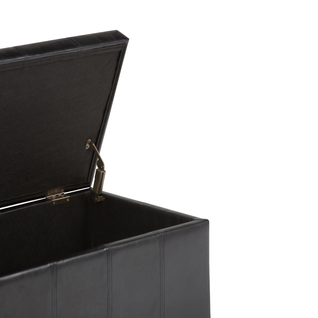 Amelia - Transitional Storage Ottoman Bench by Simpli-Home | Bel Furniture