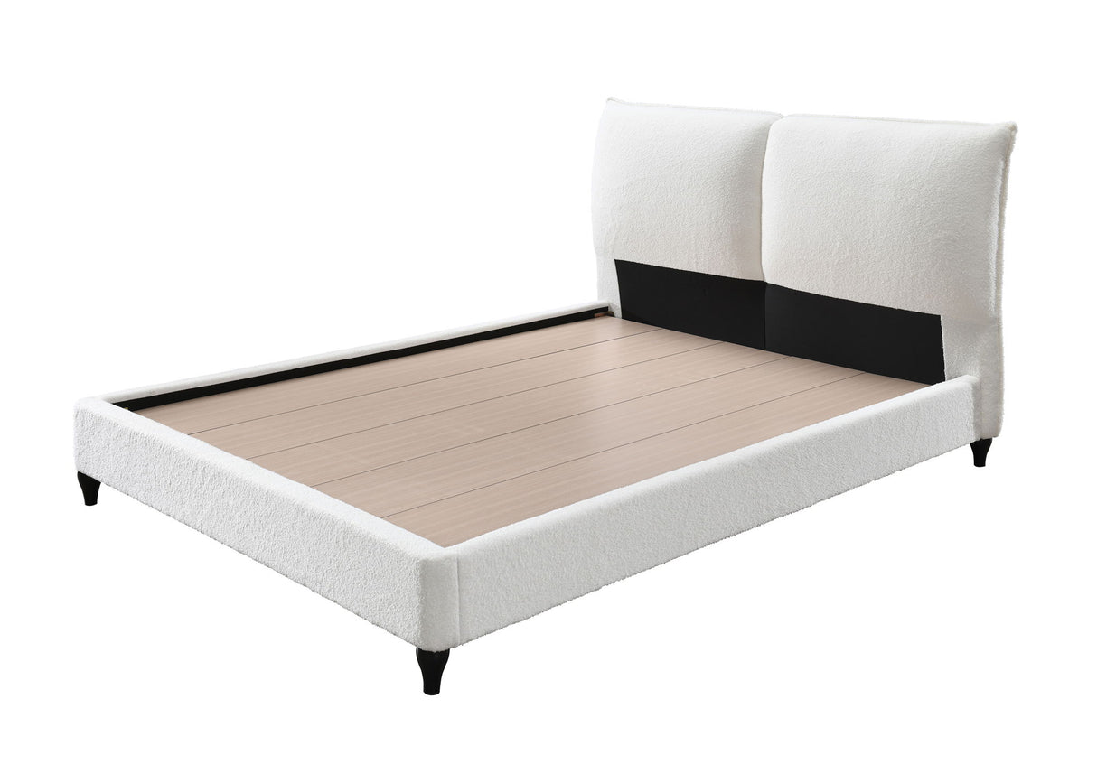 Jenn - Upholstered Bed With Decking Board Set by Crown Mark | Bel Furniture