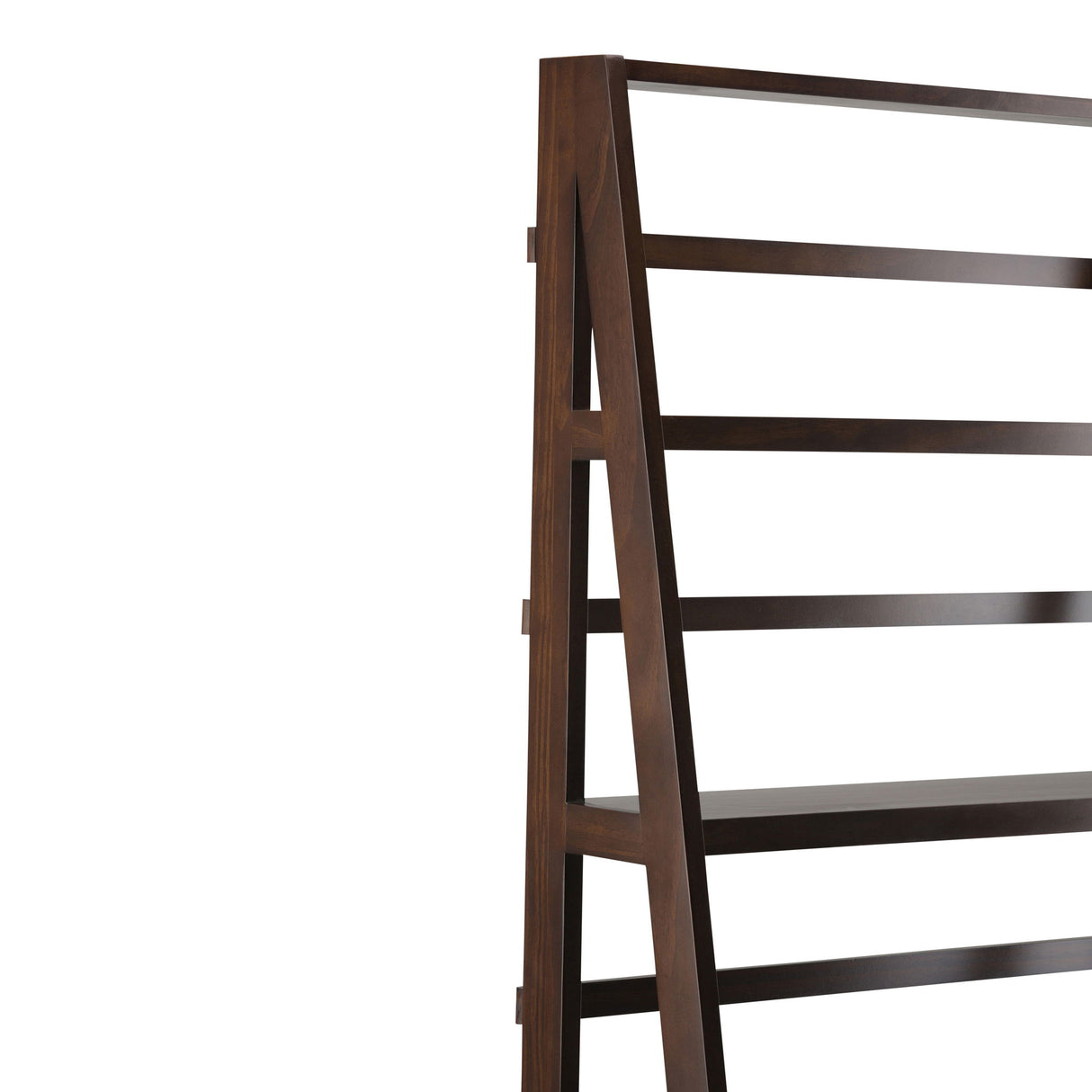 Acadian - Handcrafted Wide Bookcase by Simpli-Home | Bel Furniture