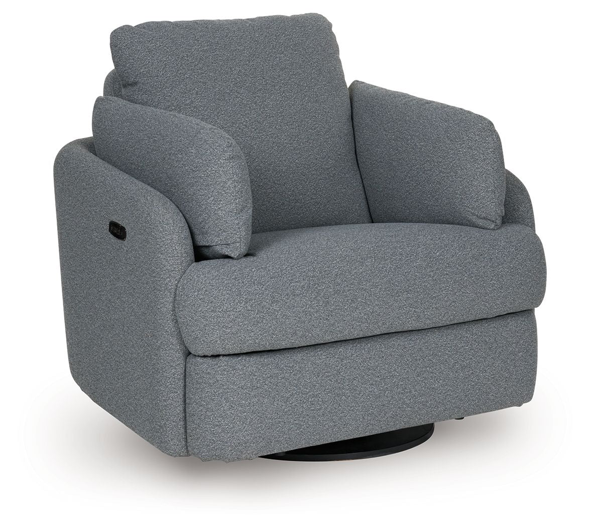 Alainmont Next-Gen Nuvella - Swivel Power Recliner Dark Gray by Signature Design by Ashley® | Bel Furniture