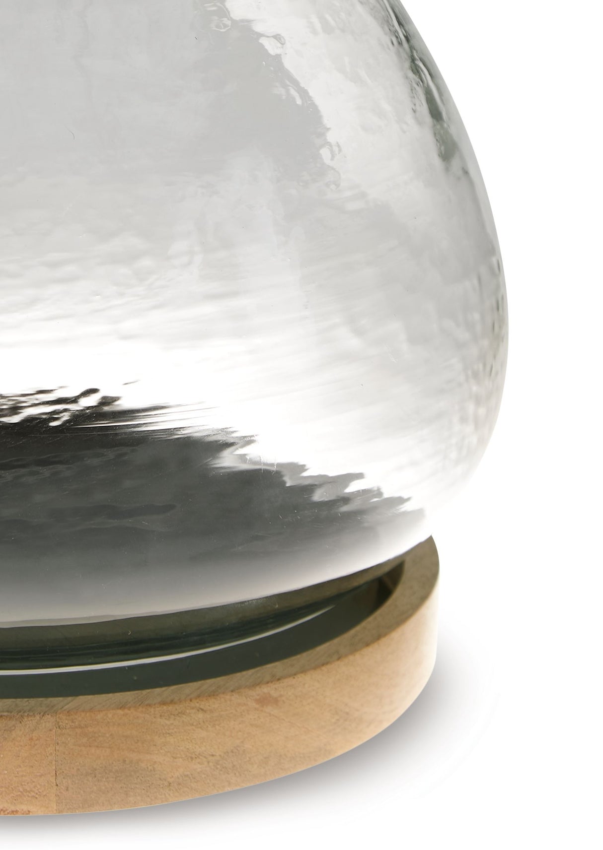 Adalisen - Clear / Brown - Candle Holder by Signature Design by Ashley® | Bel Furniture