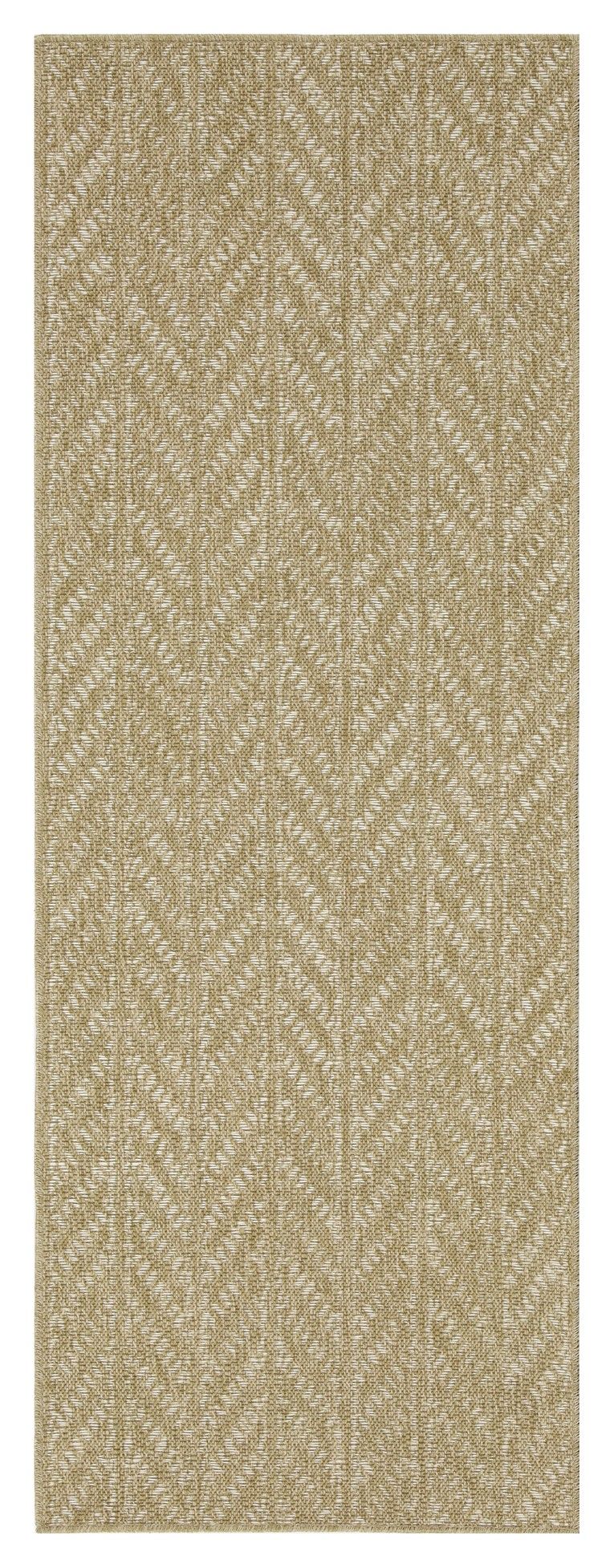 Earth - Indoor, Outdoor Area Rug, Flatweave Construction Light Brown 4' x 6' by Icona Home Decor | Bel Furniture
