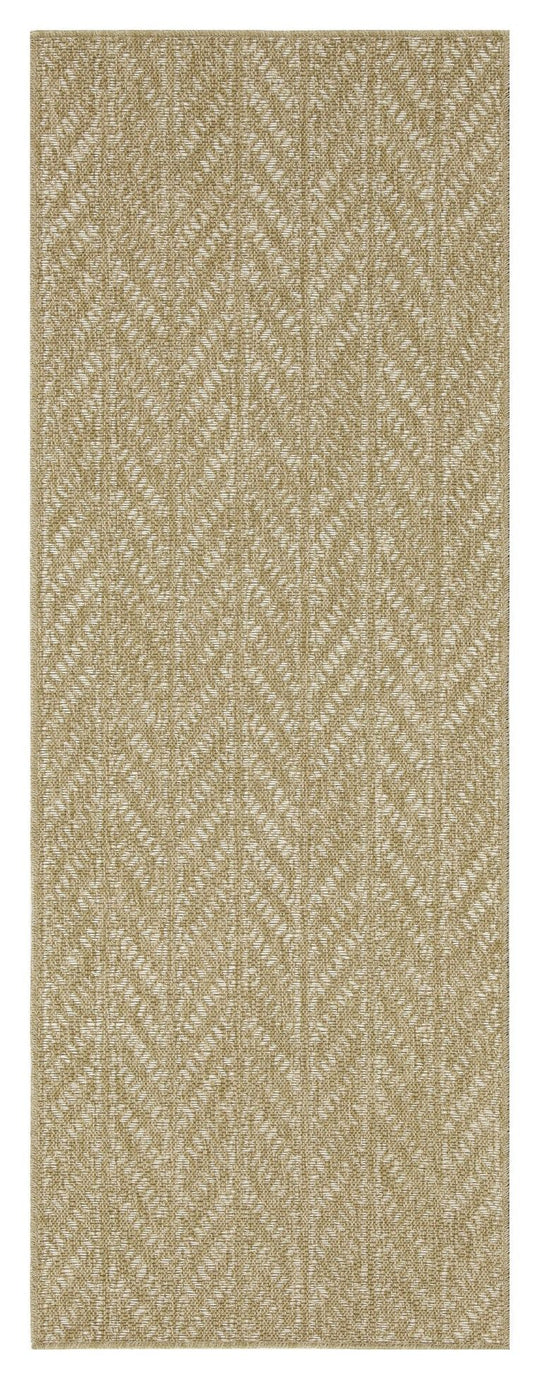 Earth - Indoor, Outdoor Area Rug, Flatweave Construction Light Brown 4' x 6' by Icona Home Decor | Bel Furniture