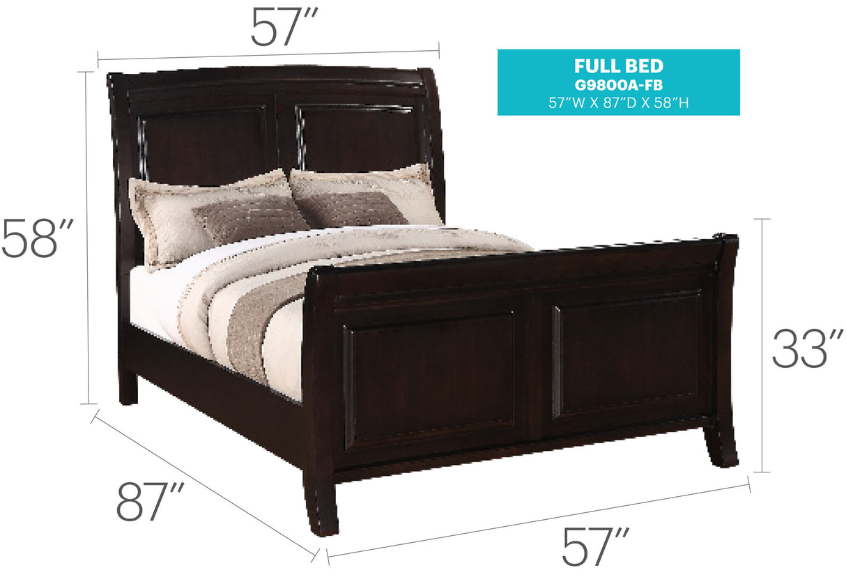 Elegant Transitional Bed
