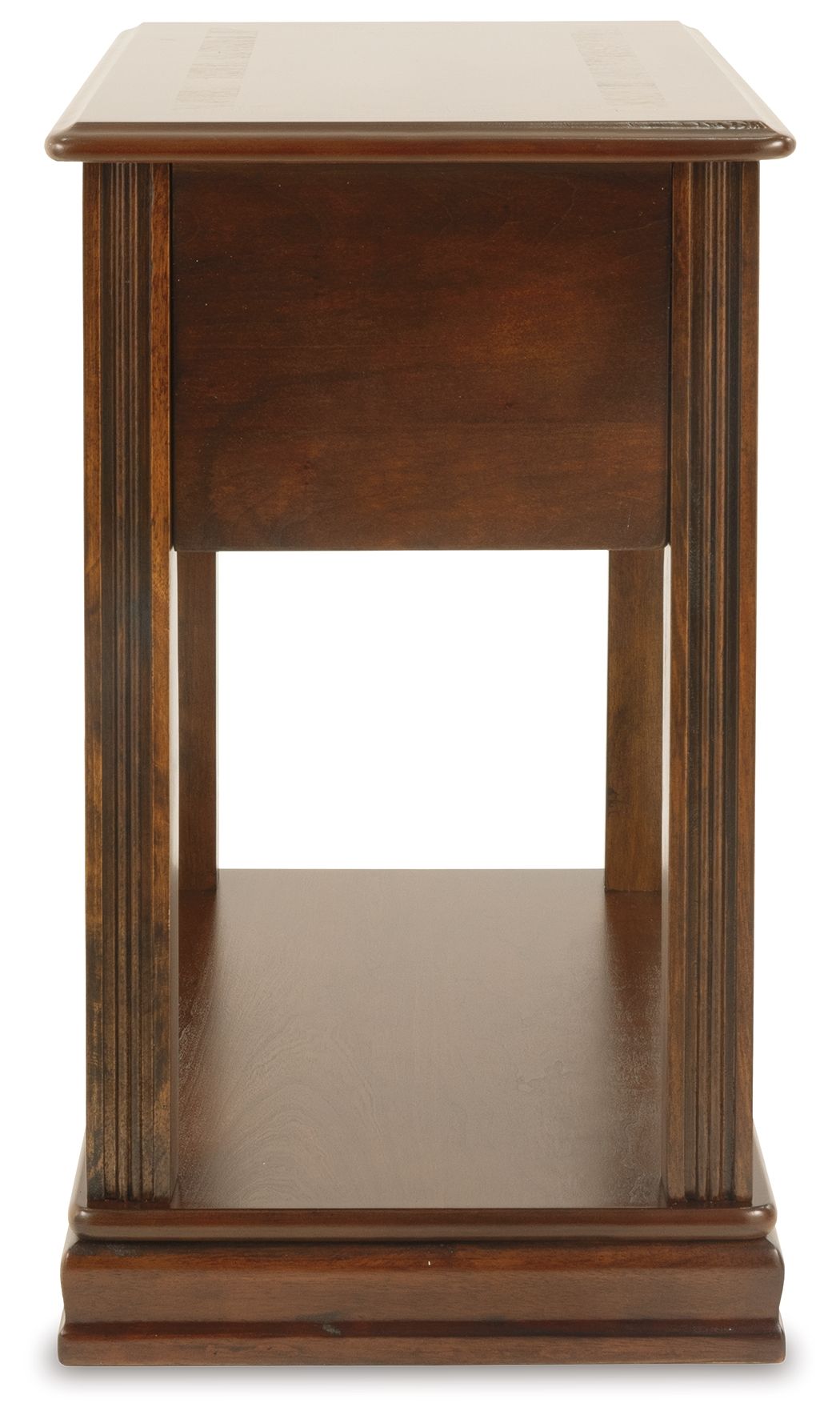 Breegin - Brown - Chair Side End Table - Removable Tray by Signature Design by Ashley® | Bel Furniture