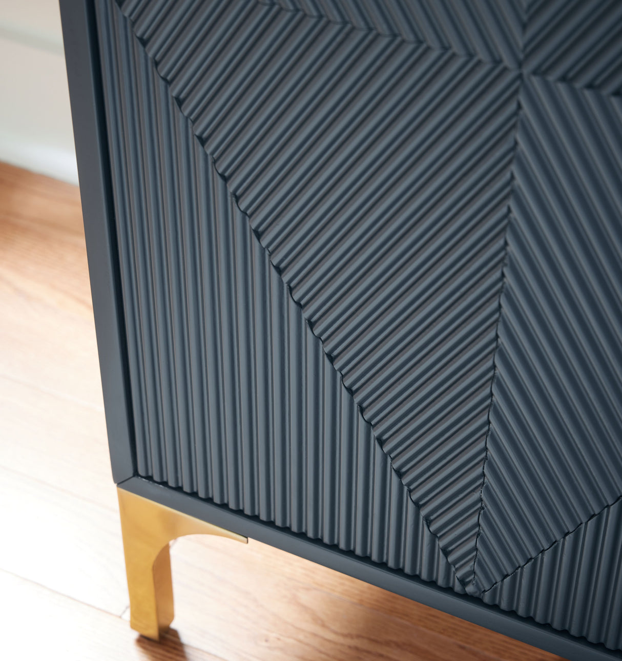 Loirwick - Dark Blue - Accent Cabinet by Signature Design by Ashley® | Bel Furniture