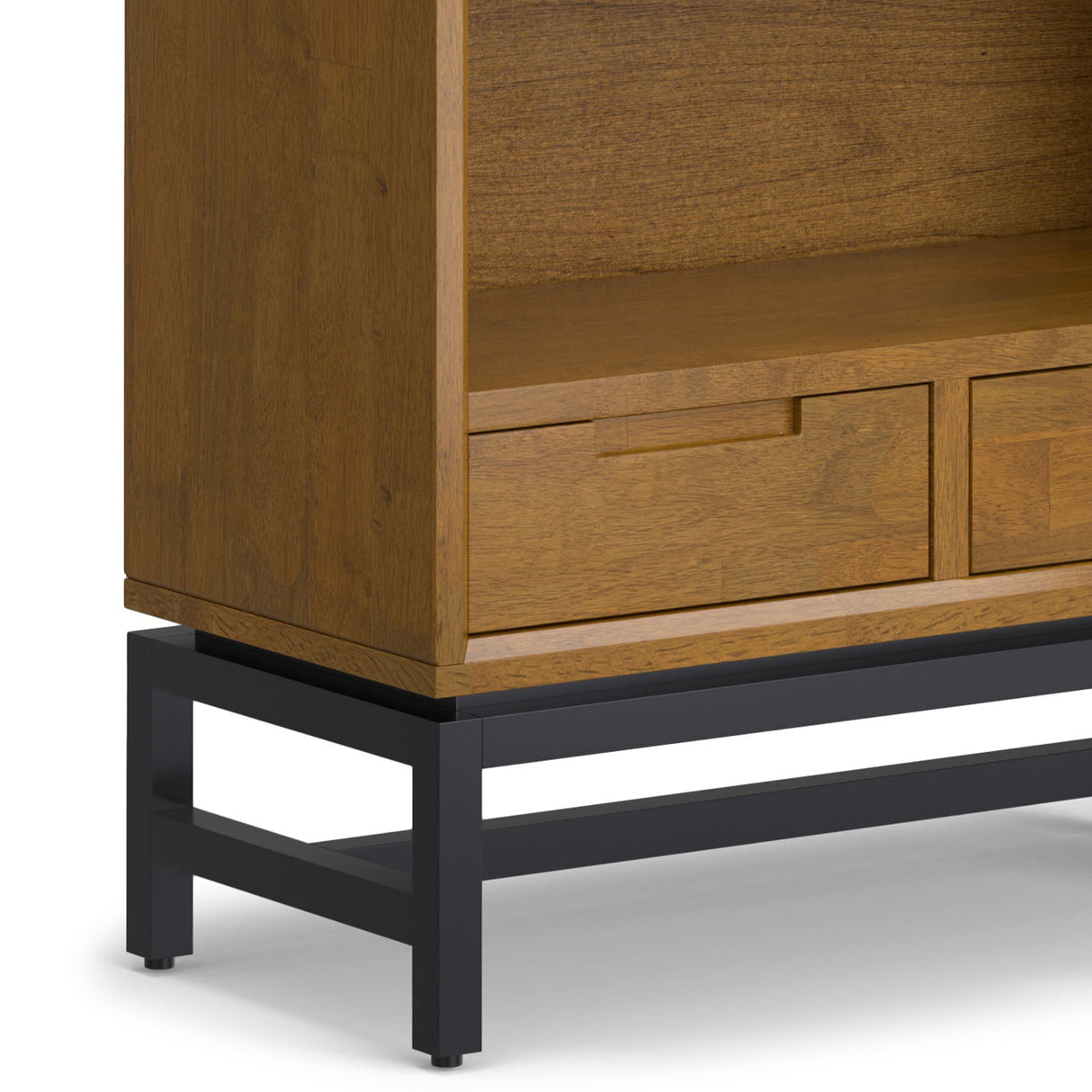 Banting - Mid Century Handcrafted Bookcase by Simpli-Home | Bel Furniture