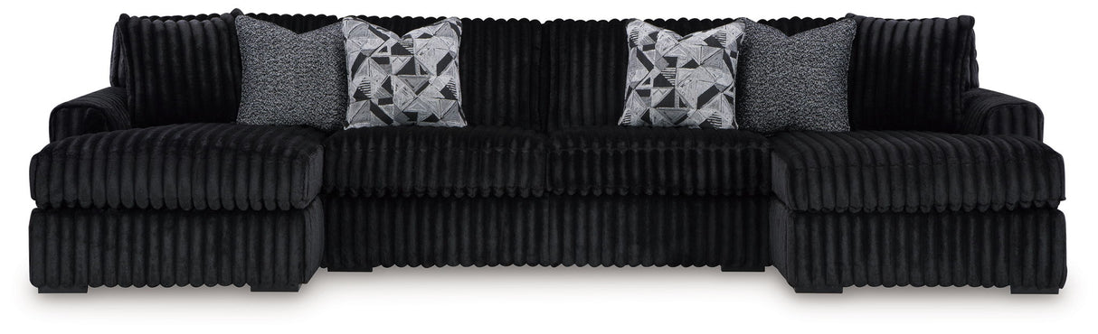 Midnight-Madness - Sectional Set by Signature Design by Ashley® | Bel Furniture