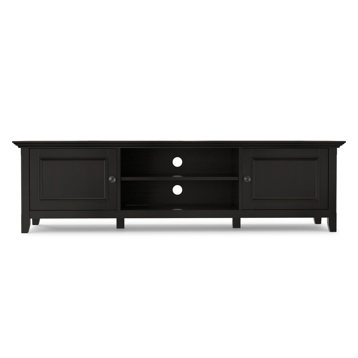 Amherst - Low TV Media Stand - Hickory Brown