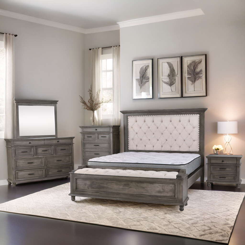 6 Piece Bedroom Set by Mollai Collections | Bel Furniture