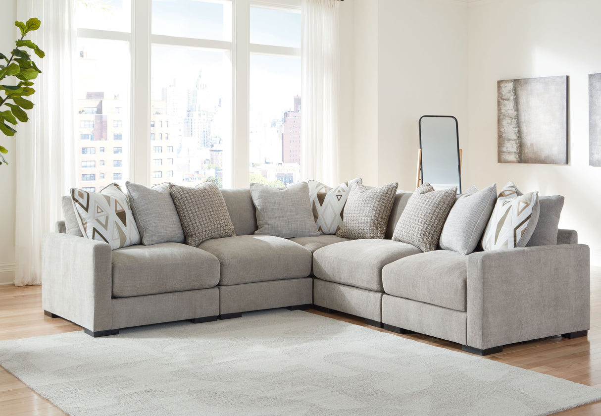 Aslan Court - Sectional by Benchcraft® | Bel Furniture