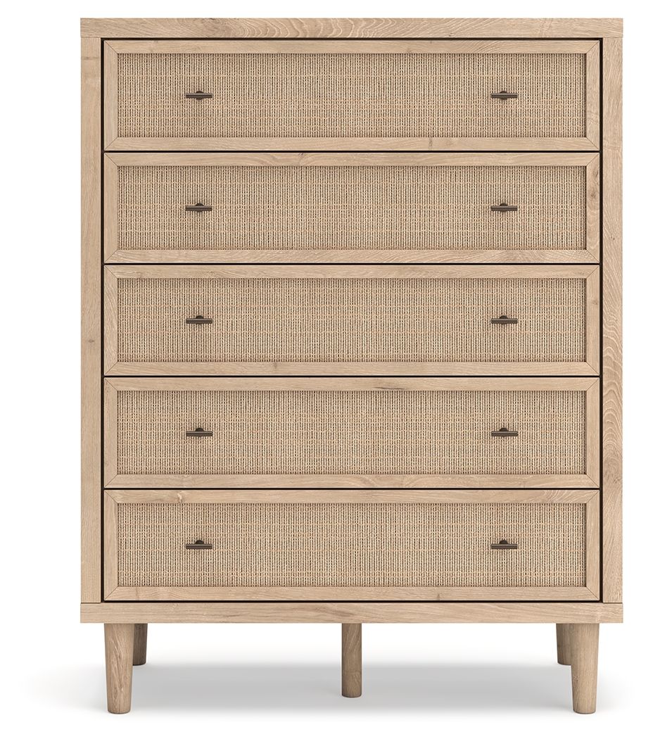Cielden - Two-Tone - Five Drawer Wide Chest by Signature Design by Ashley® | Bel Furniture