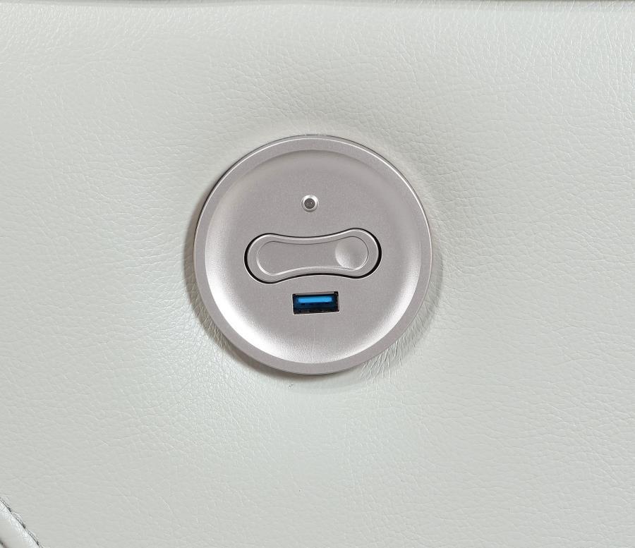 Greenfield - Upholstered Power Reclining Sofa by Coaster Fine Furniture | Bel Furniture