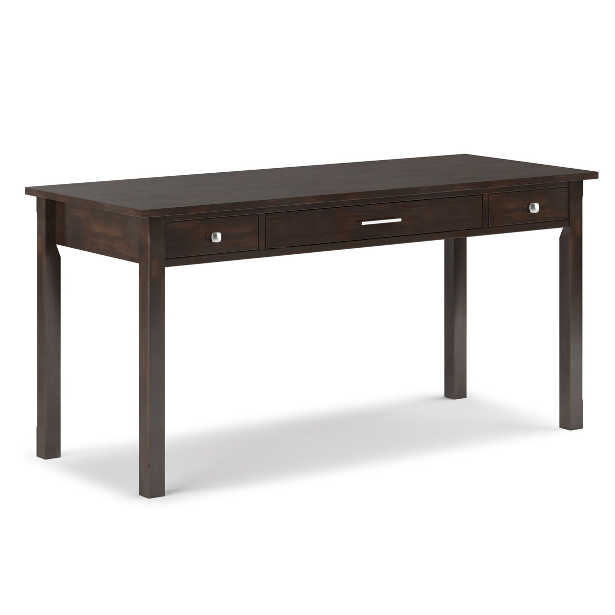Avalon - Large Desk - Tobacco Brown by Simpli-Home | Bel Furniture