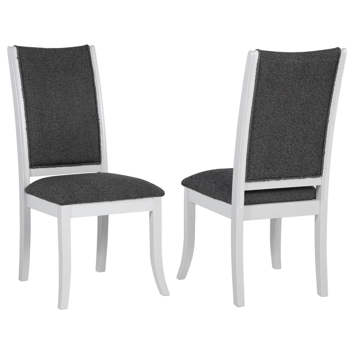Judd - Upholstered Dining Side Chair (Set of 2) - Pearl White by Coaster Fine Furniture | Bel Furniture