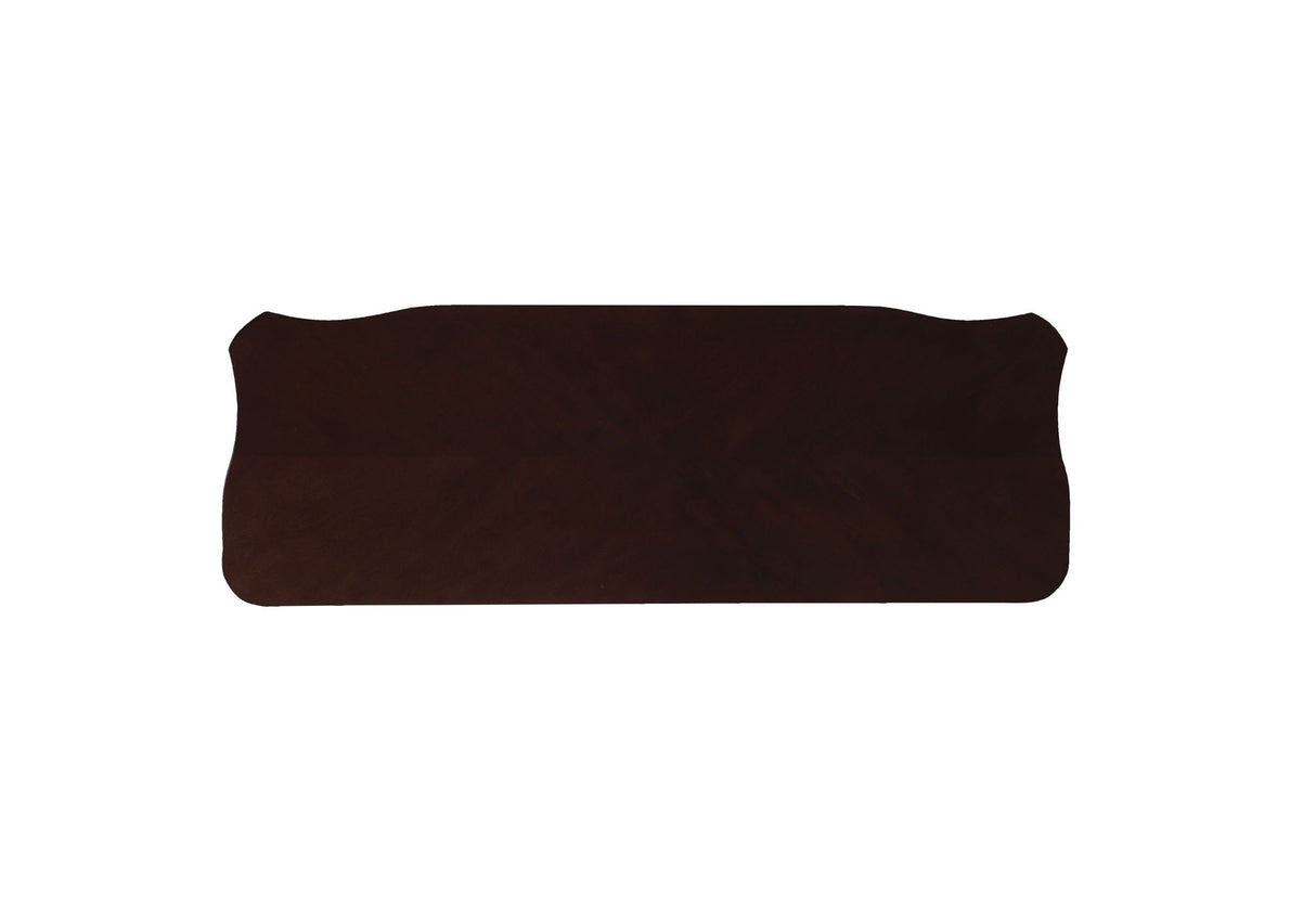 Mathias - Sofa Table - White / Walnut by Urban Nest | Bel Furniture