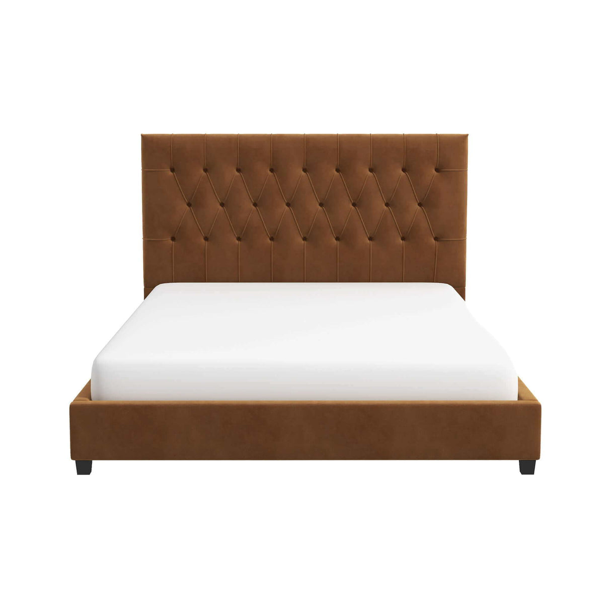Donald - Mid-Century Modern Platform Bed