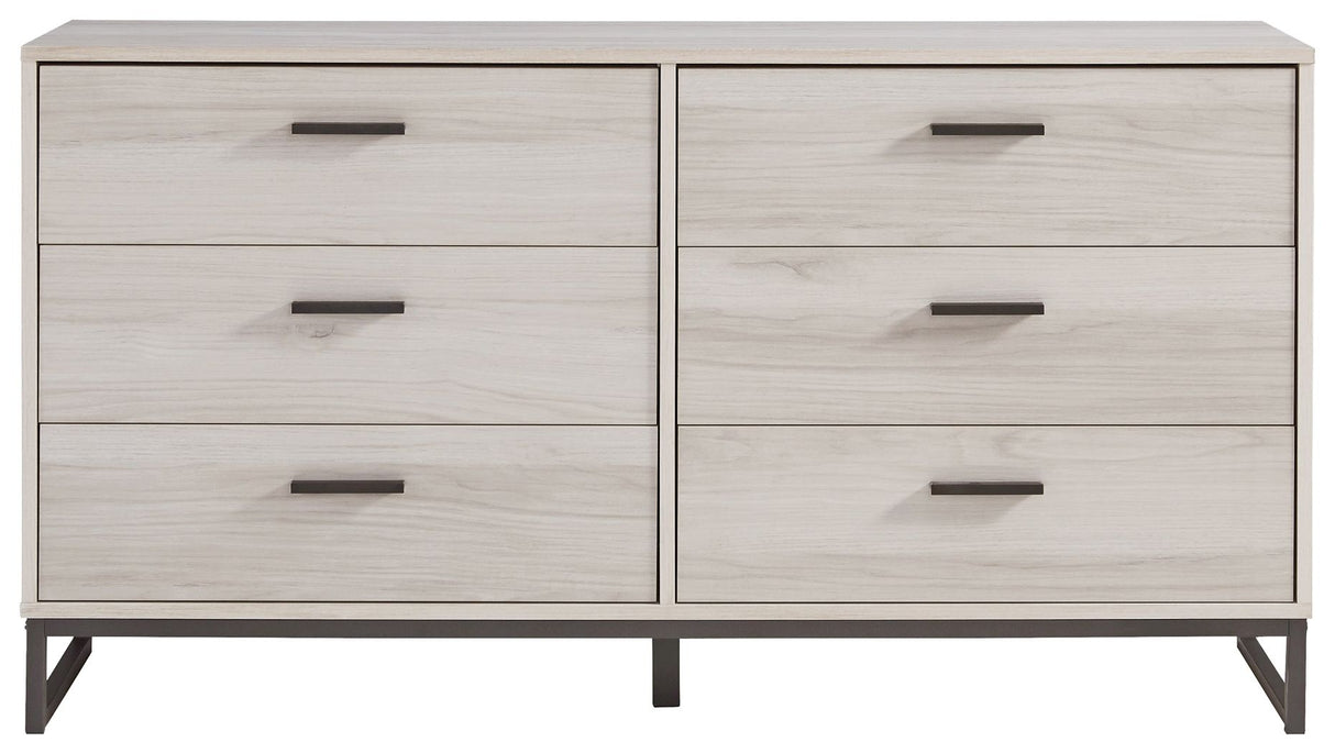 Socalle - Six Drawer Dresser by Signature Design by Ashley® | Bel Furniture