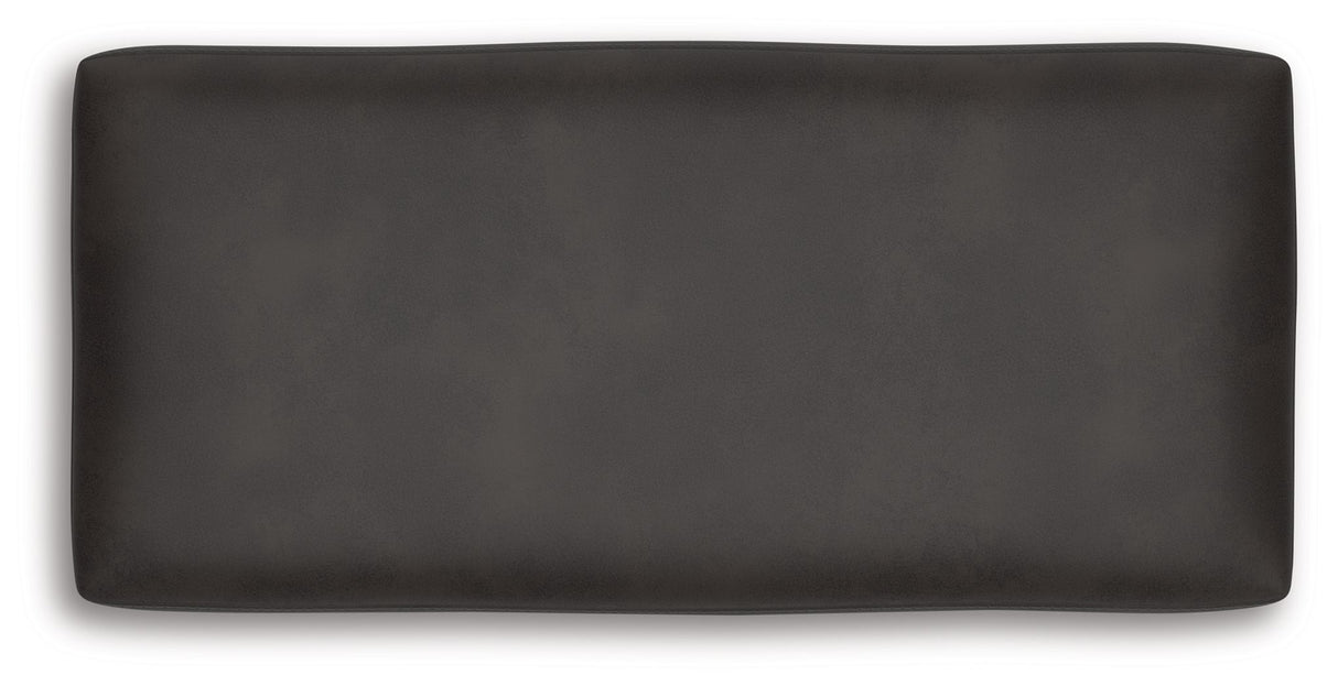 Lofton-Pike - Shadow - Oversized Accent Ottoman by Signature Design by Ashley® | Bel Furniture