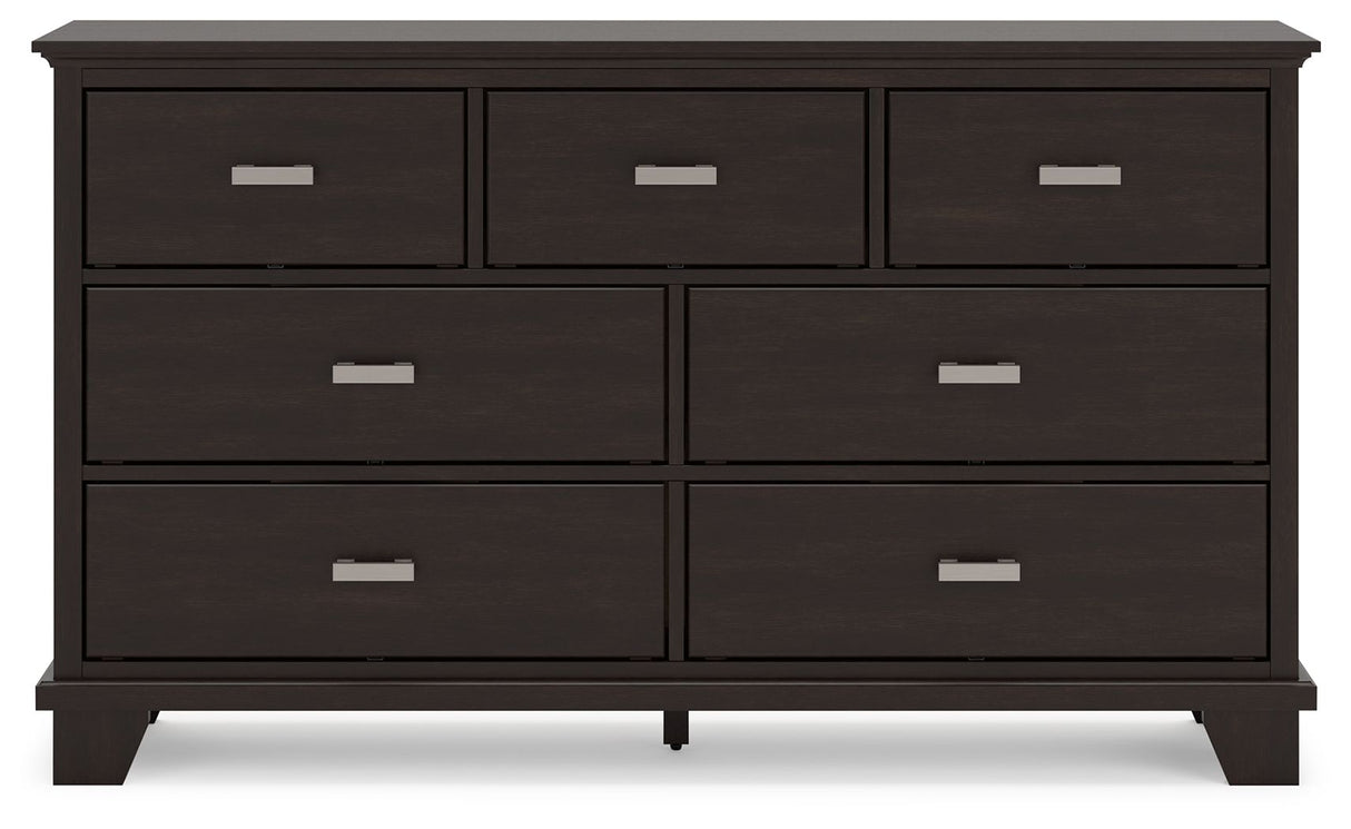 Covetown - Dark Brown - Dresser by Signature Design by Ashley® | Bel Furniture
