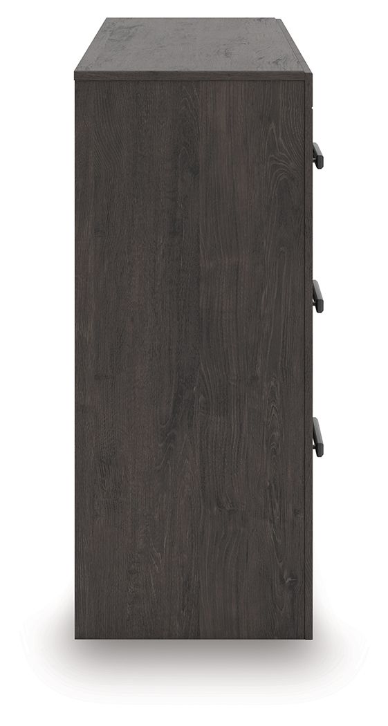 Prendonea - Charcoal - Six Drawer Dresser by Signature Design by Ashley® | Bel Furniture