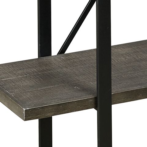 Gilesgrove - Black / Gray - Bookcase by Signature Design by Ashley® | Bel Furniture