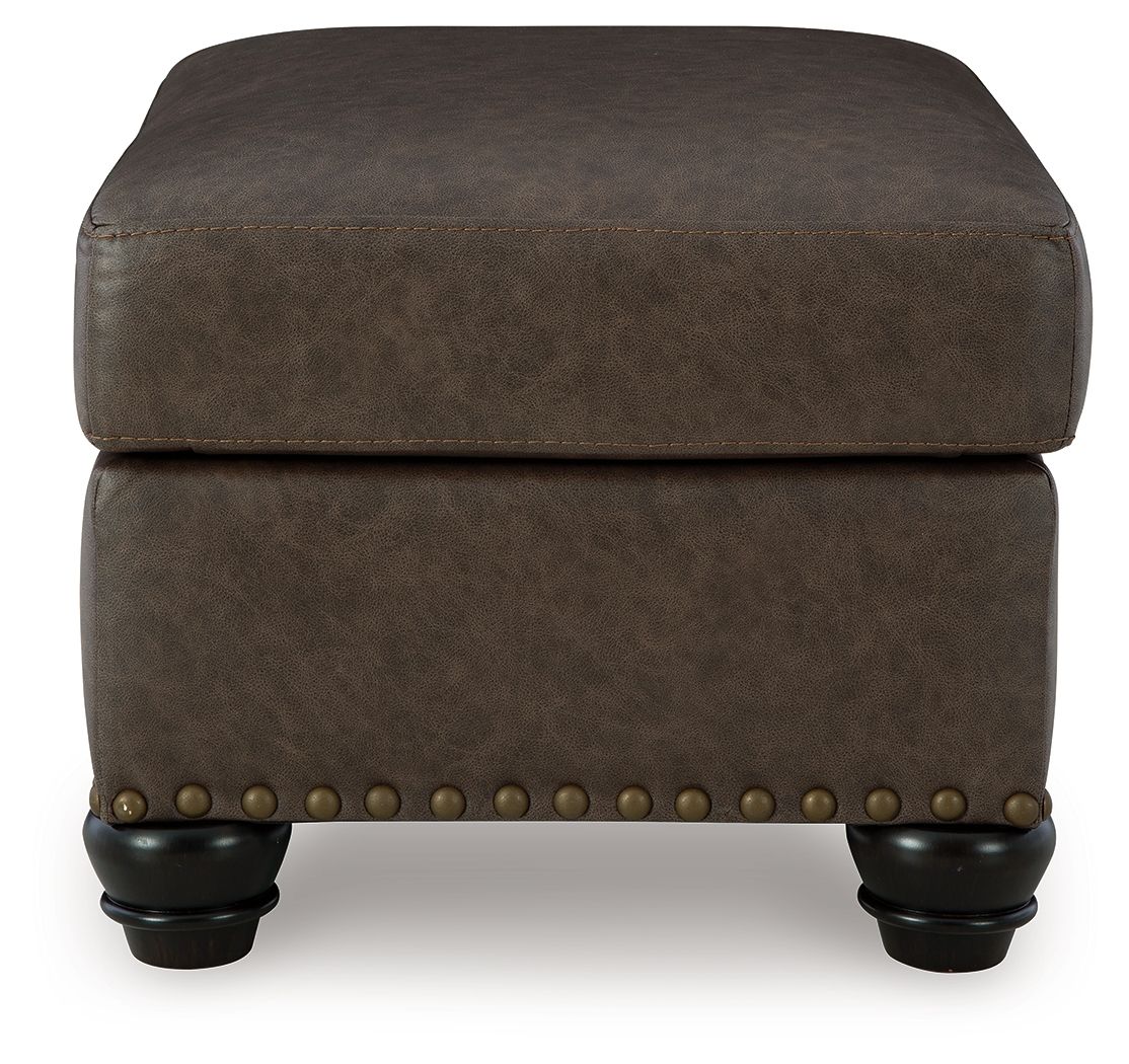 Roxmere - Umber - Ottoman by Benchcraft® | Bel Furniture