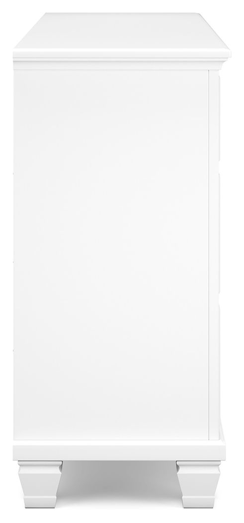 Fortman - White - Dresser by Signature Design by Ashley® | Bel Furniture
